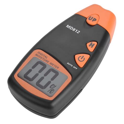 Wood Moisture Meter, MD812 Digital LCD 2/4 Pin Tester Timber 